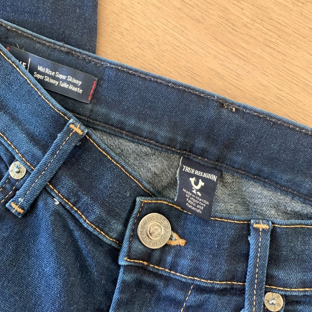 True religion skinny jeans